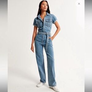 Abercrombie Denim Jumpsuit
